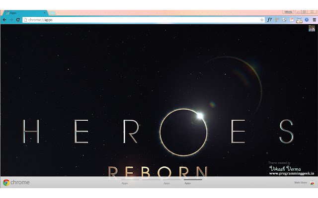 Heroes Reborn dari toko web Chrome untuk dijalankan dengan OffiDocs Chromium online