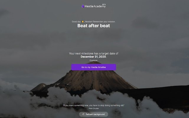 Hestia Academy  from Chrome web store to be run with OffiDocs Chromium online