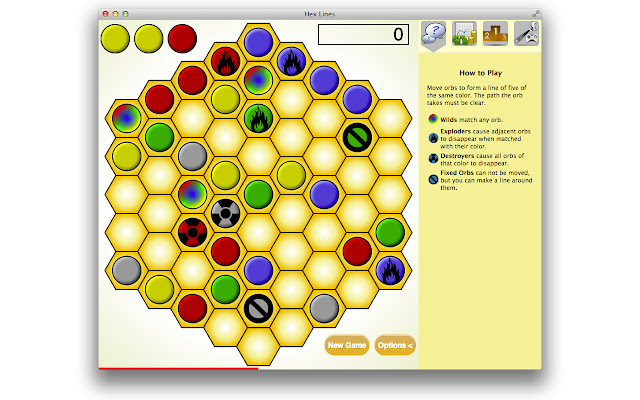 Hex Lines da Chrome Web Store serão executados com o OffiDocs Chromium online