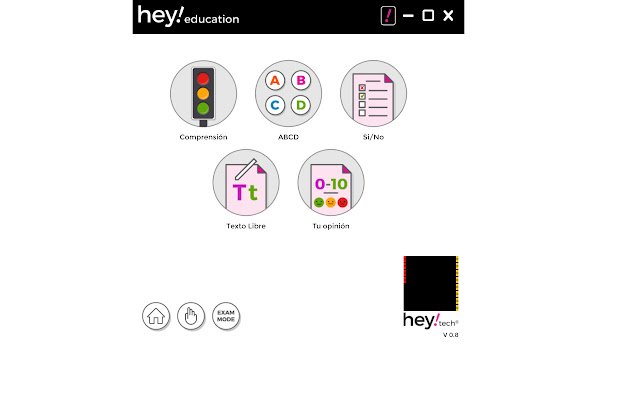 hey!Edu  from Chrome web store to be run with OffiDocs Chromium online