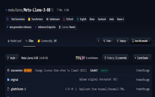 HF Model Size  from Chrome web store to be run with OffiDocs Chromium online