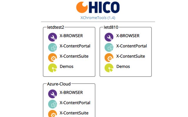 HICO XChromeTools จาก Chrome เว็บสโตร์ที่จะรันด้วย OffiDocs Chromium ทางออนไลน์