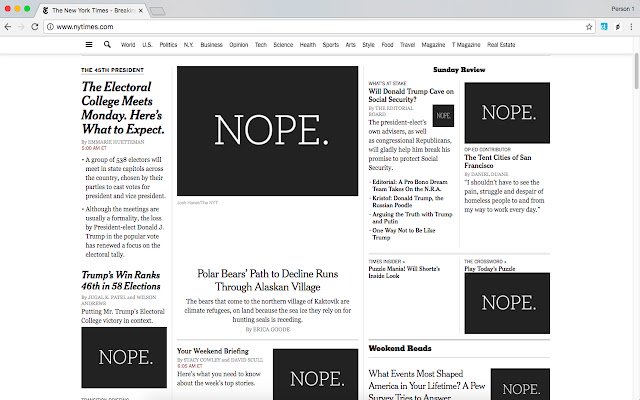 Hide images with NOPE. 2.0  from Chrome web store to be run with OffiDocs Chromium online