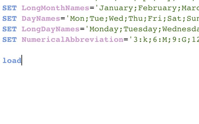 Hide intellisyntax for Qlik Sense  from Chrome web store to be run with OffiDocs Chromium online