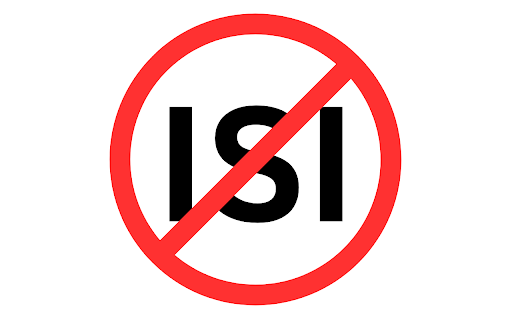 Hide ISI on the website for the screenshots  from Chrome web store to be run with OffiDocs Chromium online