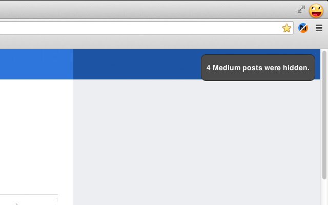Hide Medium  from Chrome web store to be run with OffiDocs Chromium online