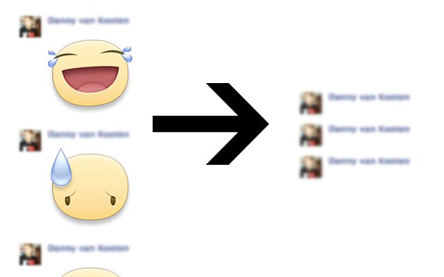 Hide Stickers in Facebook  from Chrome web store to be run with OffiDocs Chromium online