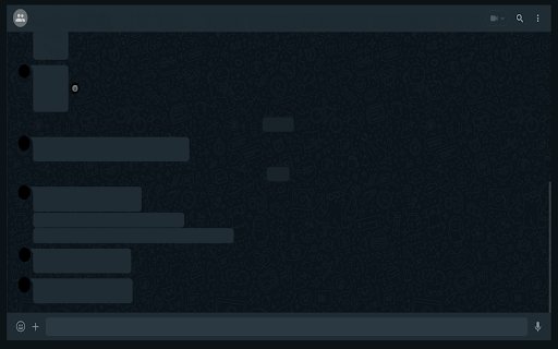 Hide the Side Menu in WhatsApp Web  from Chrome web store to be run with OffiDocs Chromium online