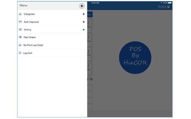 HieCOR Customer POS מחנות האינטרנט של Chrome שיופעל עם OffiDocs Chromium באינטרנט