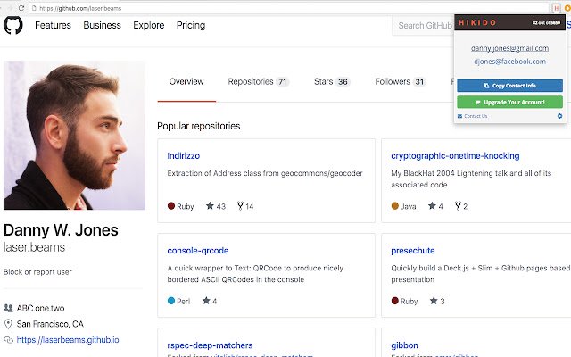 Hikido  from Chrome web store to be run with OffiDocs Chromium online