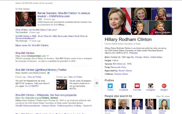 Hillary gửi She Bill từ cửa hàng Chrome trực tuyến sẽ chạy bằng OffiDocs Chrome trực tuyến