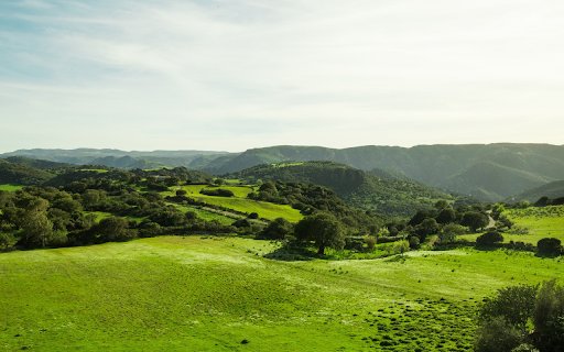 Hilly scene  from Chrome web store to be run with OffiDocs Chromium online