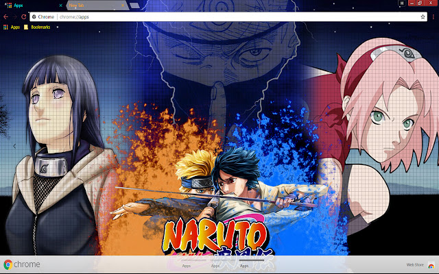 Hinata Hyūga Kakashi Hatake da Chrome Web Store será executado com OffiDocs Chromium online