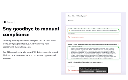 Hipako BETA  from Chrome web store to be run with OffiDocs Chromium online