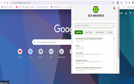 Histofind  from Chrome web store to be run with OffiDocs Chromium online