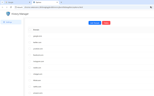 HistoriX  from Chrome web store to be run with OffiDocs Chromium online