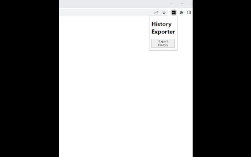 History Exporter  from Chrome web store to be run with OffiDocs Chromium online