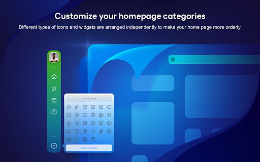 HiTab New Tab Dashboard and Widgets  from Chrome web store to be run with OffiDocs Chromium online