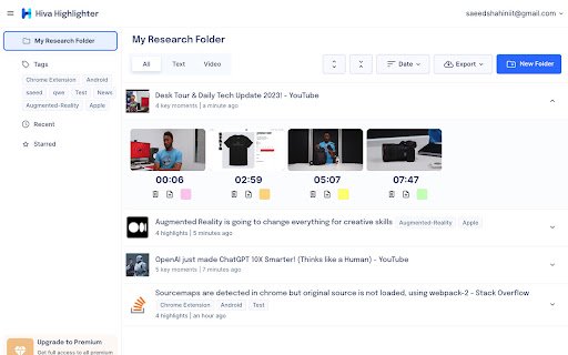 Hiva Highlighter  from Chrome web store to be run with OffiDocs Chromium online