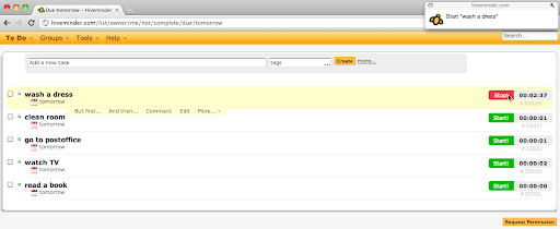hiveminder localtimetrack  from Chrome web store to be run with OffiDocs Chromium online