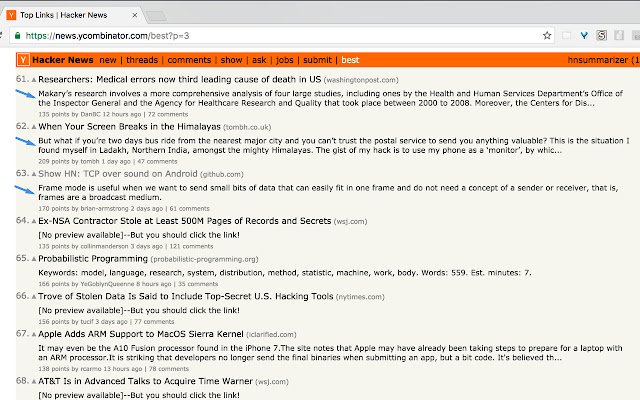 HN Previewer from Chrome web store to be run with OffiDocs Chromium online HN Previewer from Chrome web store to be run with OffiDocs Chromium online