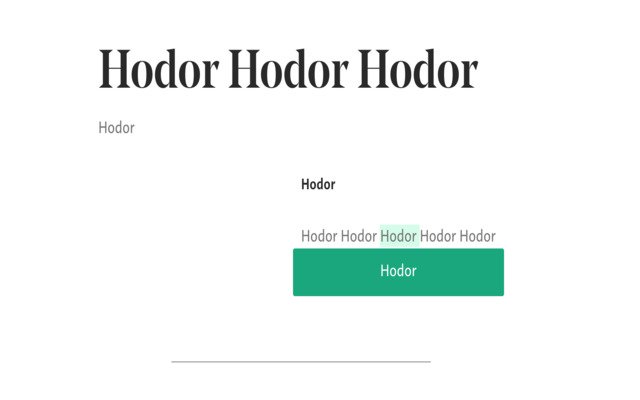 Hodor  from Chrome web store to be run with OffiDocs Chromium online
