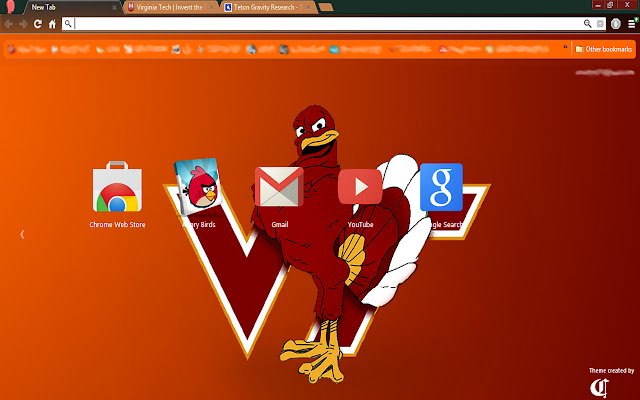 Hokie Chrome Theme  from Chrome web store to be run with OffiDocs Chromium online