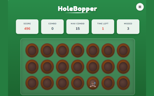HoleBopper  from Chrome web store to be run with OffiDocs Chromium online