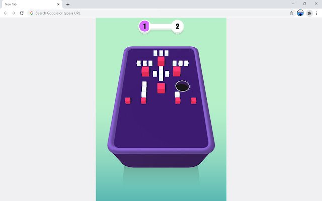 OffiDocs Chromium 온라인으로 실행되는 Chrome 웹 스토어의 Hole Eating Cube 게임