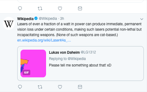 Hollow Tweet  from Chrome web store to be run with OffiDocs Chromium online