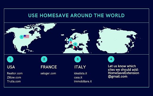 HomeSave  from Chrome web store to be run with OffiDocs Chromium online