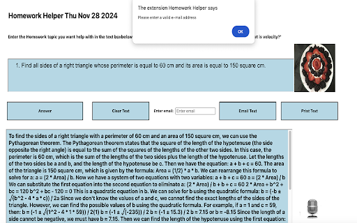 Homework Helper  from Chrome web store to be run with OffiDocs Chromium online