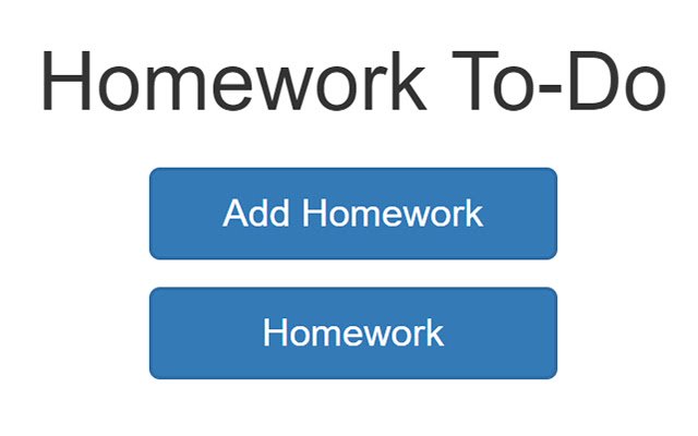 Homework Todo  from Chrome web store to be run with OffiDocs Chromium online
