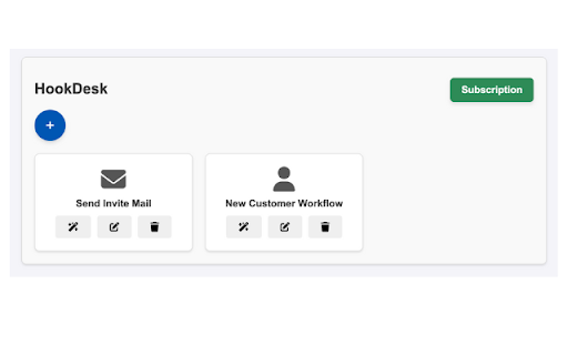 HookDesk  from Chrome web store to be run with OffiDocs Chromium online
