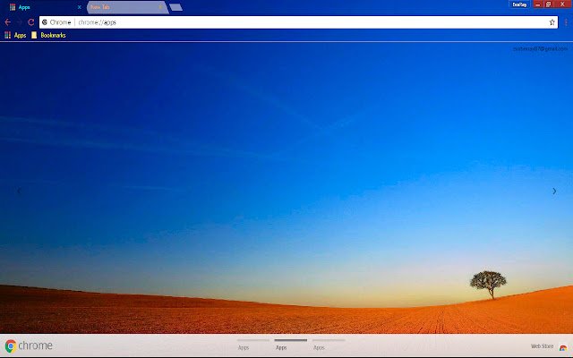 Chrome 网上商店的 Horizo​​n Lonely Tree Meadow Sky 将与 OffiDocs Chromium 在线运行