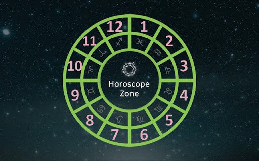 HoroscopeZone  from Chrome web store to be run with OffiDocs Chromium online