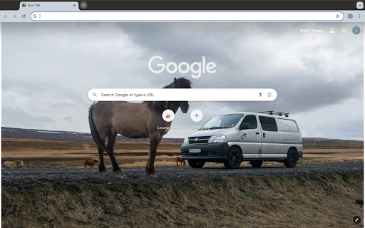 horse and car  from Chrome web store to be run with OffiDocs Chromium online