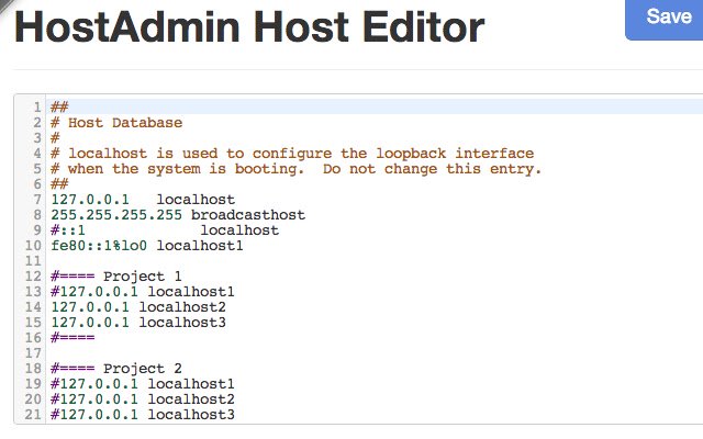 HostAdmin App  from Chrome web store to be run with OffiDocs Chromium online