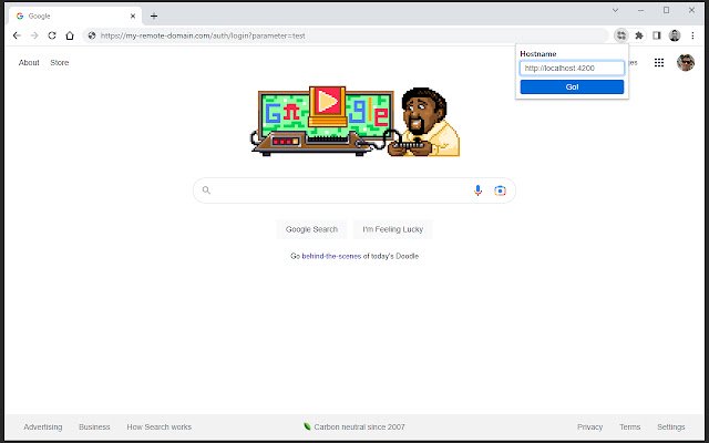 Hostname Replacer  from Chrome web store to be run with OffiDocs Chromium online
