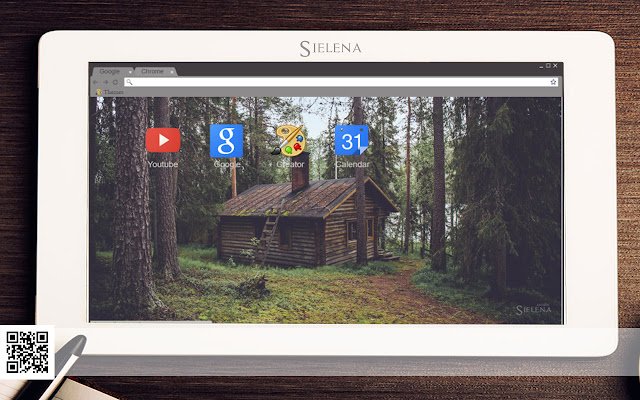 House in the woods (Sielena theme)  from Chrome web store to be run with OffiDocs Chromium online