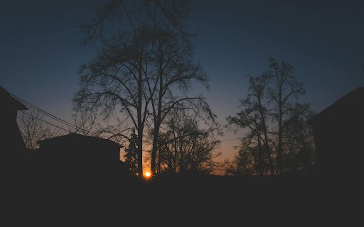 Houses Under Calm Blue Sky during Golden Hour  from Chrome web store to be run with OffiDocs Chromium online