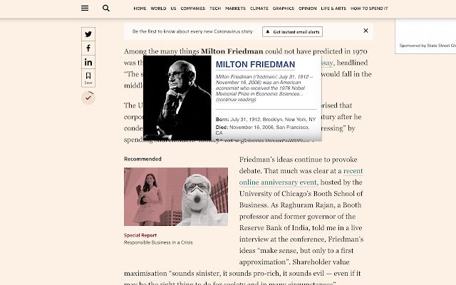 Hover Bio: Mouse over Insights  from Chrome web store to be run with OffiDocs Chromium online