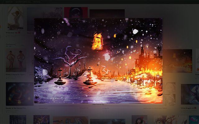 Hover Zoom+  from Chrome web store to be run with OffiDocs Chromium online