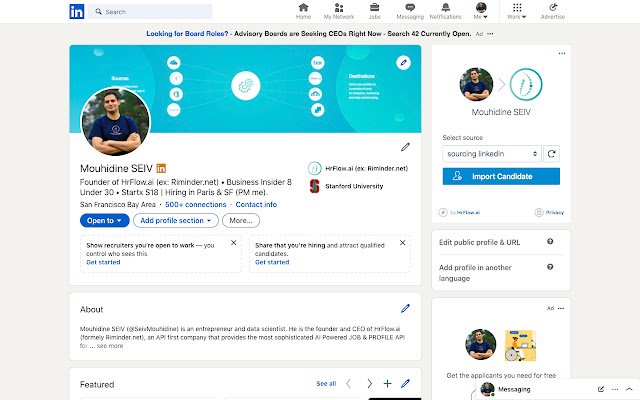 HrFlow.ai Import Resumes from any website  from Chrome web store to be run with OffiDocs Chromium online