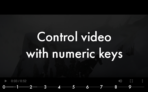 HTML5 Video controller  from Chrome web store to be run with OffiDocs Chromium online
