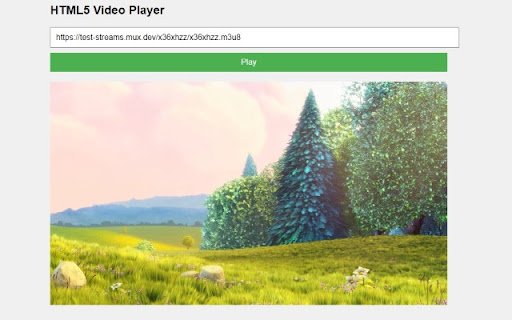 HTML5 Video Player  from Chrome web store to be run with OffiDocs Chromium online