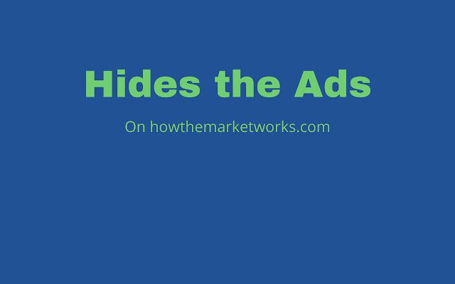 HTMW Ad Hider từ cửa hàng Chrome trực tuyến sẽ được chạy với OffiDocs Chromium trực tuyến