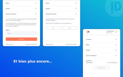 Hubspot Supercharger  from Chrome web store to be run with OffiDocs Chromium online