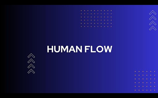 HumanFlow  from Chrome web store to be run with OffiDocs Chromium online