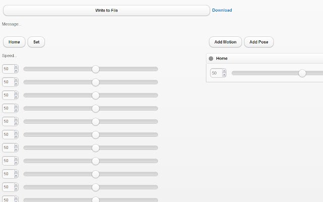 Humanoid Robot Motion Editor จาก Chrome เว็บสโตร์ที่จะรันด้วย OffiDocs Chromium ทางออนไลน์